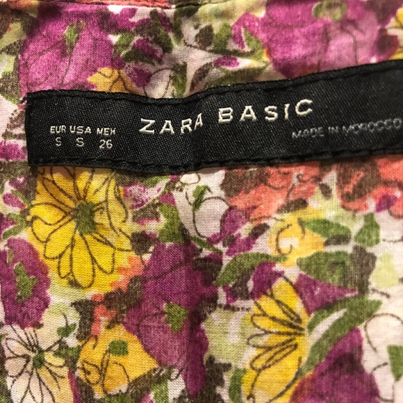 Zara floral top - Picture 5 of 7